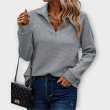Lilly | Maglia con mezza zip — 3