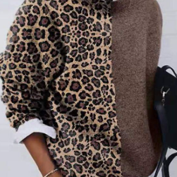 Bettina | Maglione casual con disegno leopardato — 2