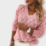 Almut | Maglia con scollo a V — 4