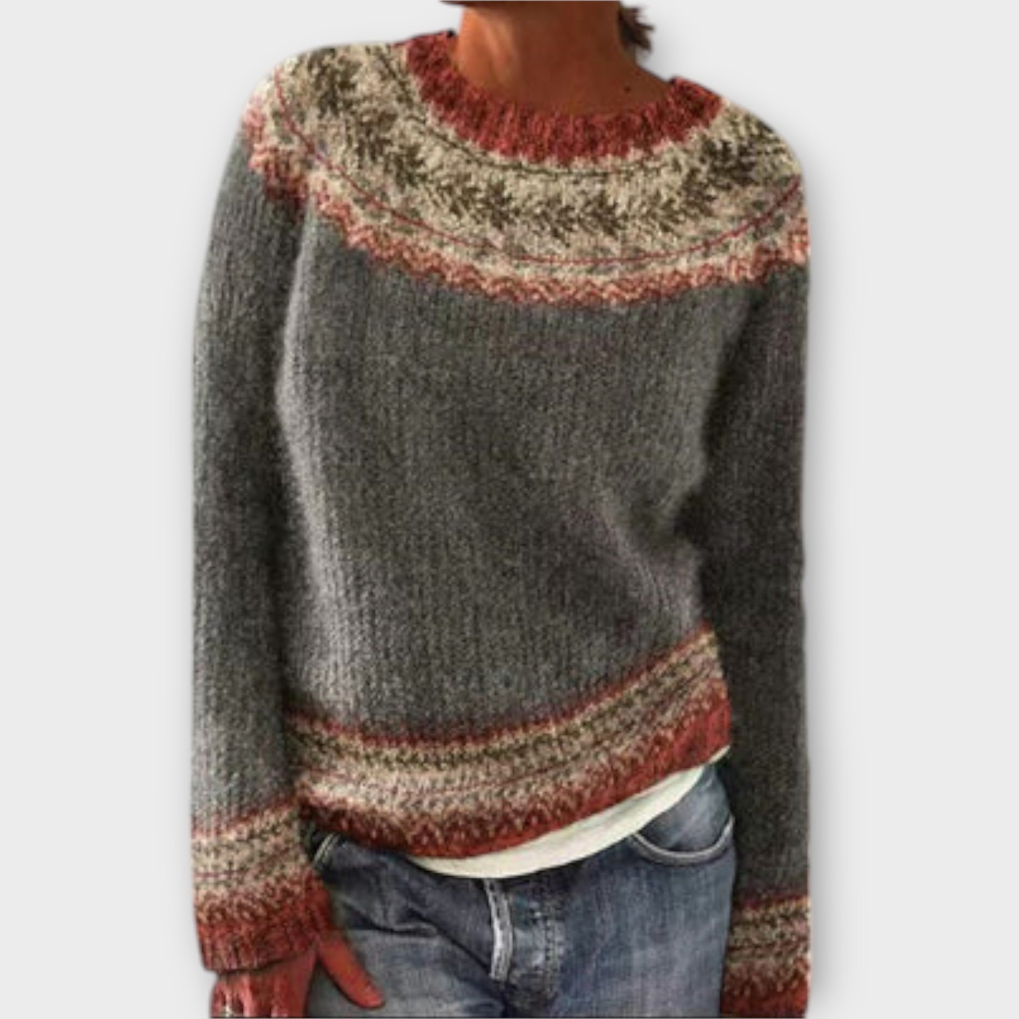 Solveig | Maglione vintage da donna — 4