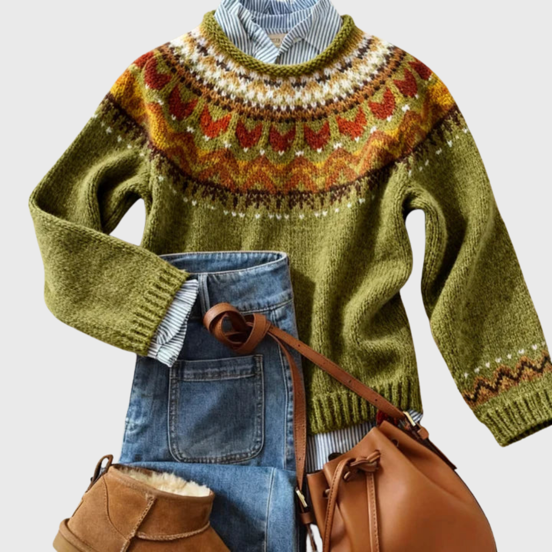 Monika | Maglione vintage classico — 1