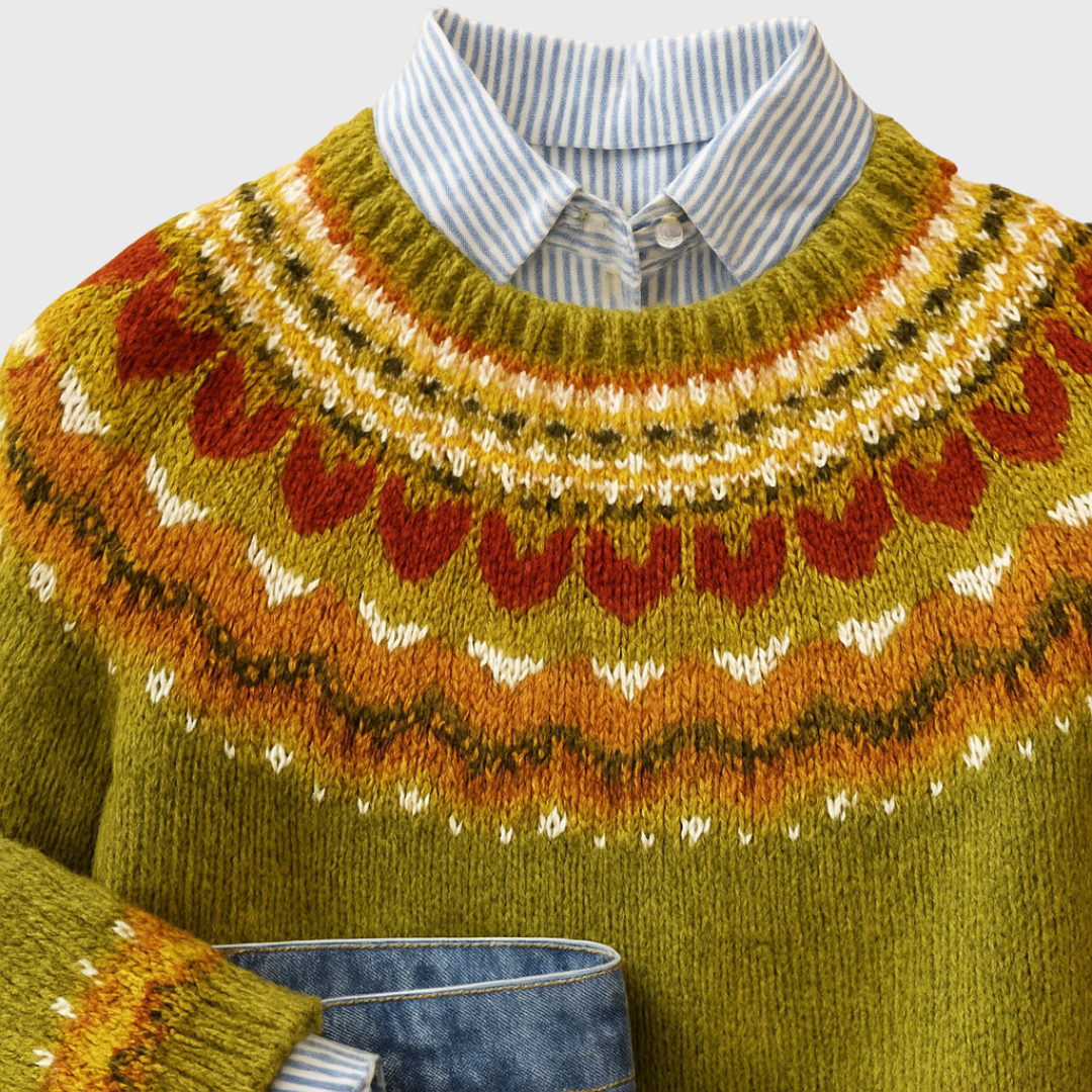 Monika | Maglione vintage classico — 2
