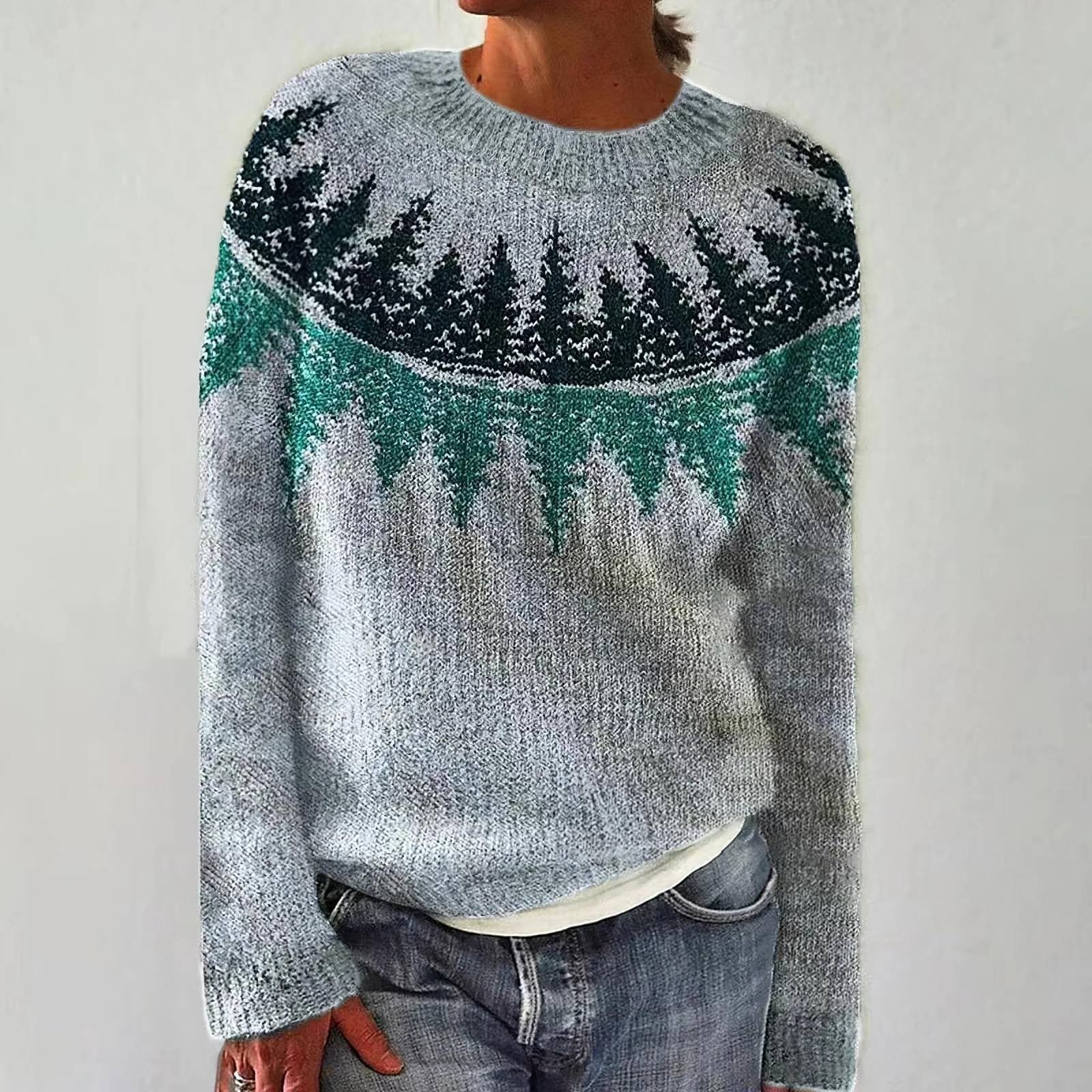 Rosa | Comodo maglione retrò — 2