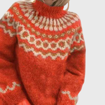 Lara | Comodo maglione con collo alto — 3