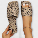 Lina | Mocassini bassi con stampa leopardata — 1