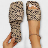 Lina | Mocassini bassi con stampa leopardata — 1