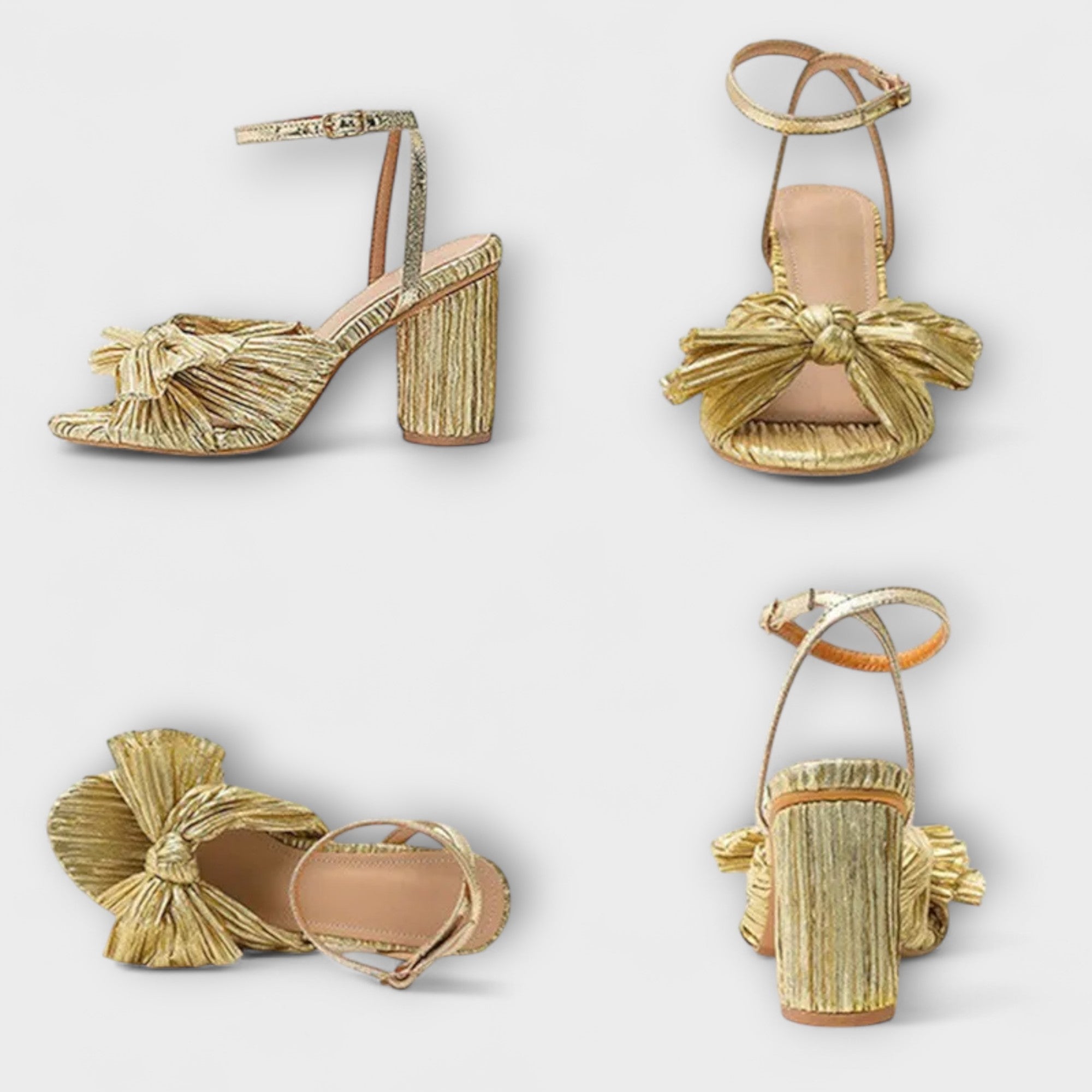 Rebecca | Sandali con fiocco spesso — 6