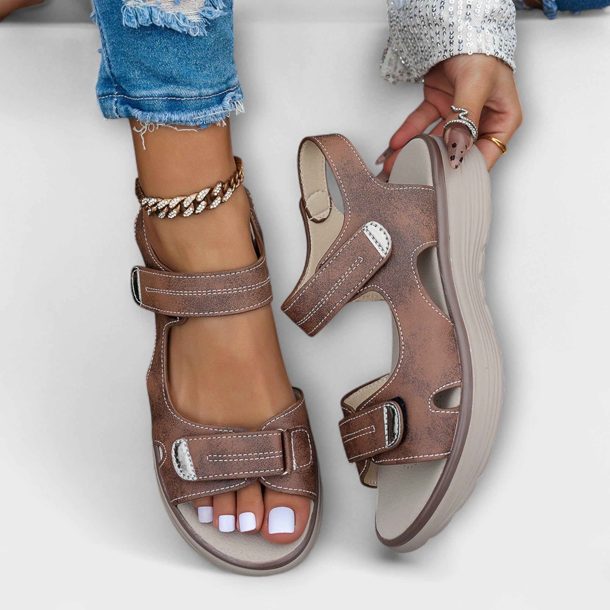 Liselotte | Sandali da donna traspiranti per il massimo comfort — 11