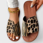 Ida | Sabot chic con stampa leopardata bicolore — 2