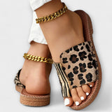 Ida | Sabot chic con stampa leopardata bicolore — 3