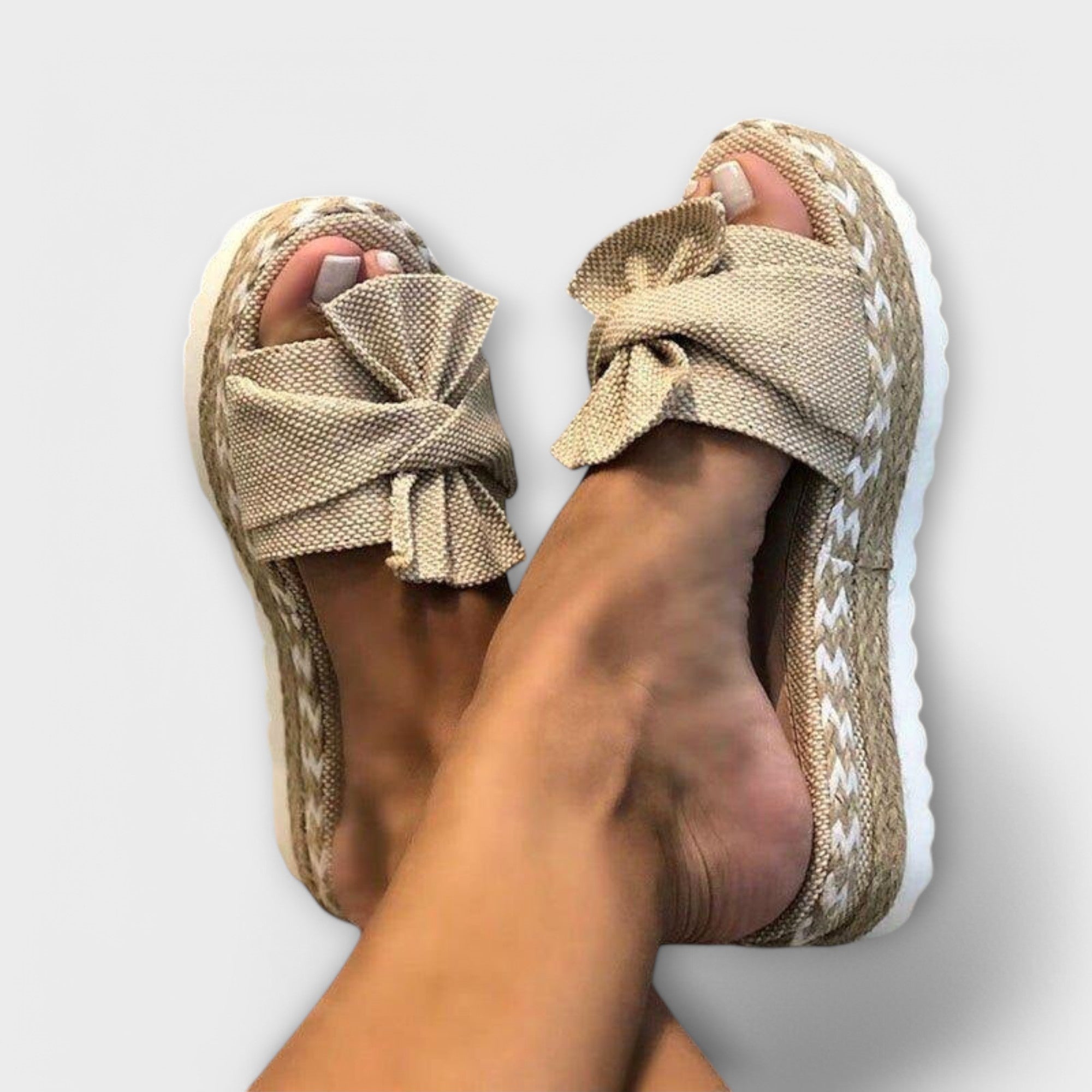 Anna | Sandali ortopedici con papillon — 1