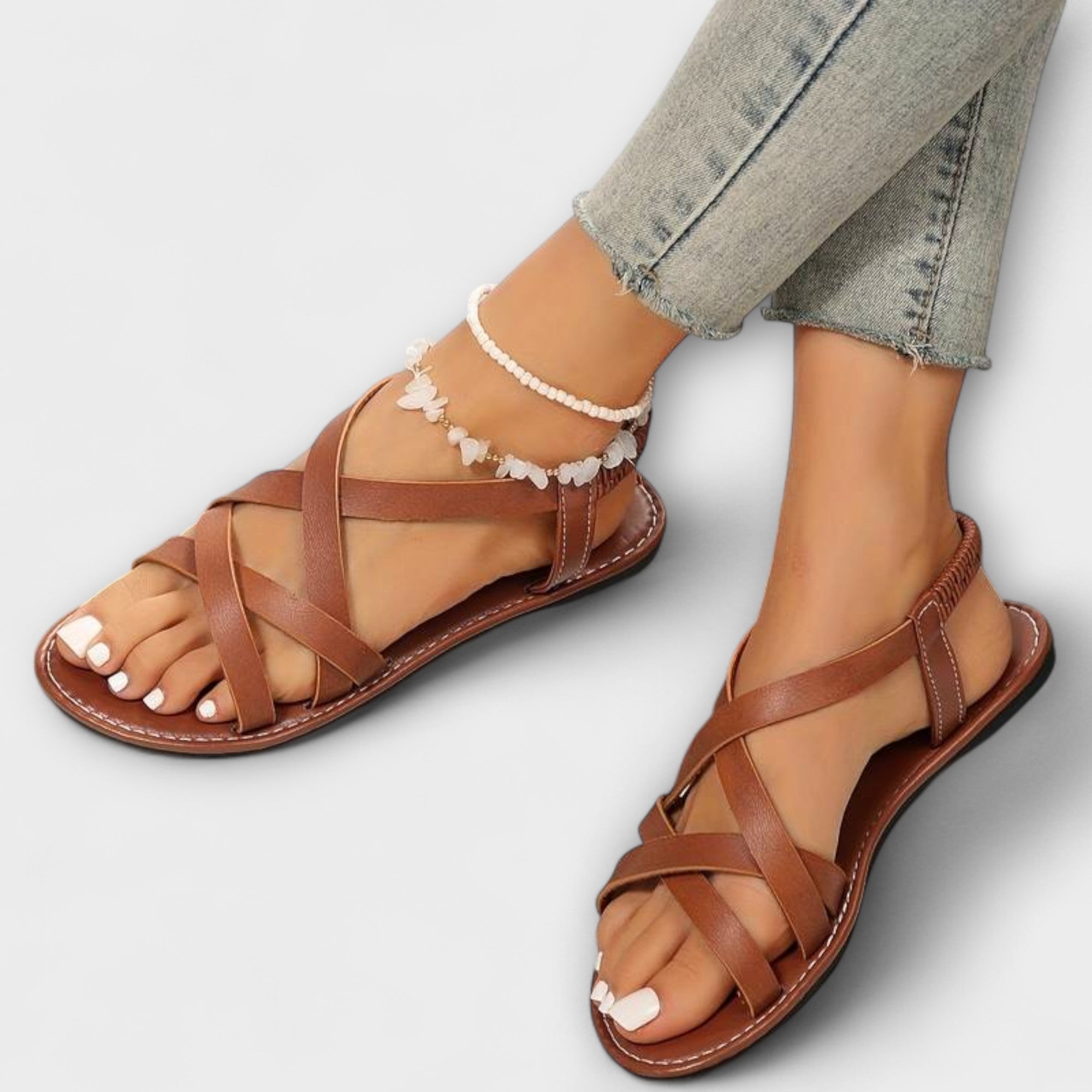 Mareike | Sandali da donna con leggera chiusura ad incrocio — 2