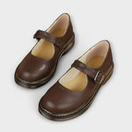 Dörte | Scarpe classiche in pelle con cinturini e suola comfort — 1