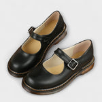 Dörte | Scarpe classiche in pelle con cinturini e suola comfort — 2