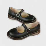 Dörte | Scarpe classiche in pelle con cinturini e suola comfort — 4