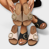 Gudrun | Sabot da donna in sughero con cinturino con fibbia — 8