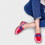 Vanessa | Patchwork colorato con pizzo tondo — 1