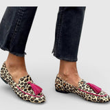Ottilie | Stampa leopardata e dettaglio nappe — 1