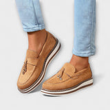 Bianca | Pantofole casual con punta rotonda — 2
