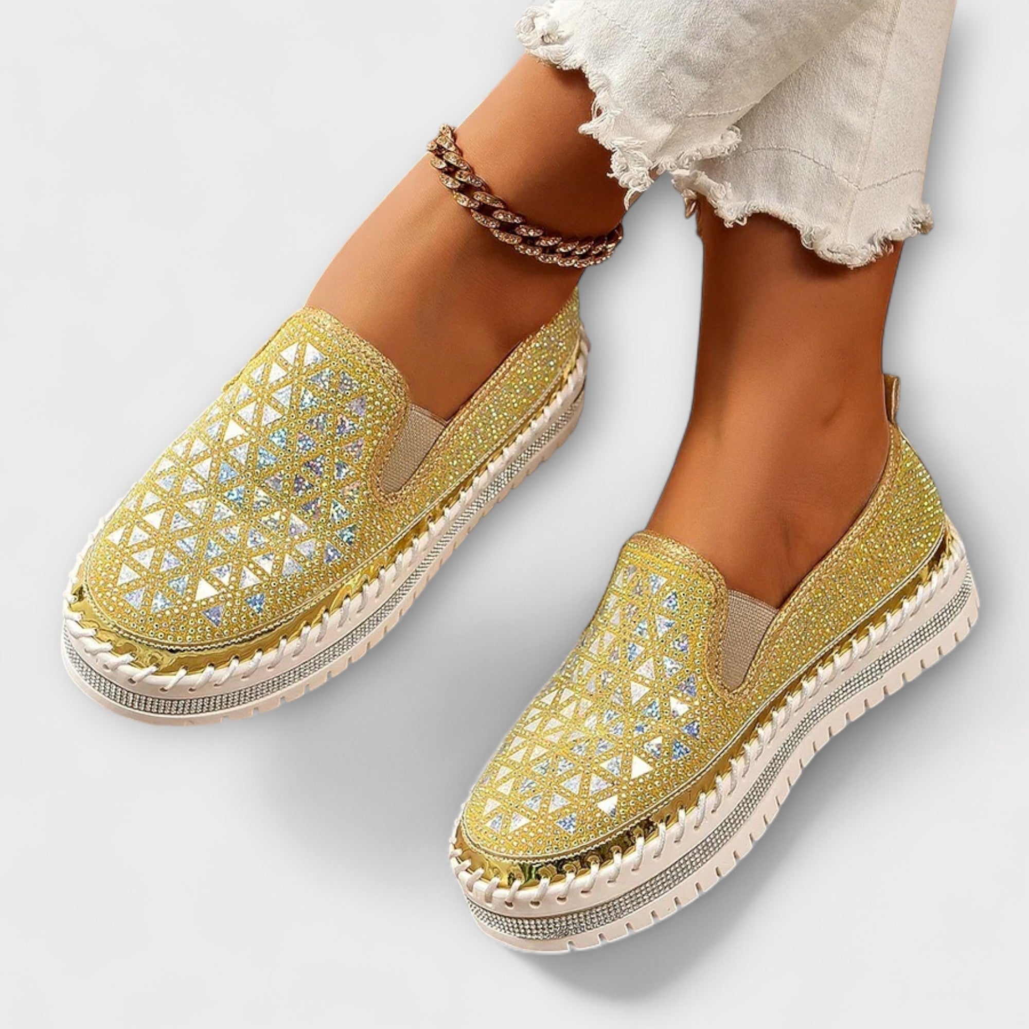 Tamara | Pantofole decorate con strass — 3