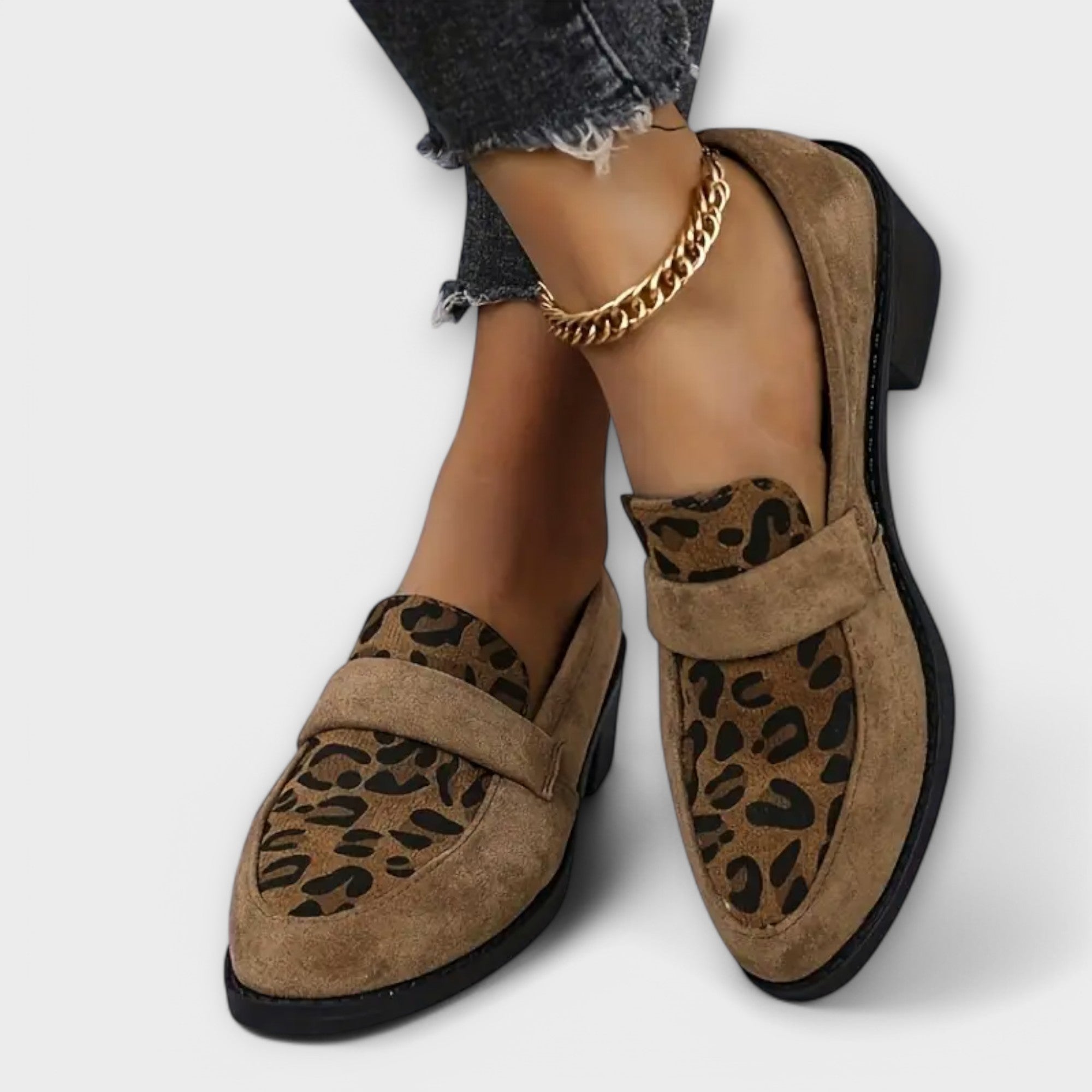 Viola | Scarpe eleganti da donna con stampa leopardata — 3