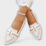 Margit | Scarpe basse da donna con design annodato — 3