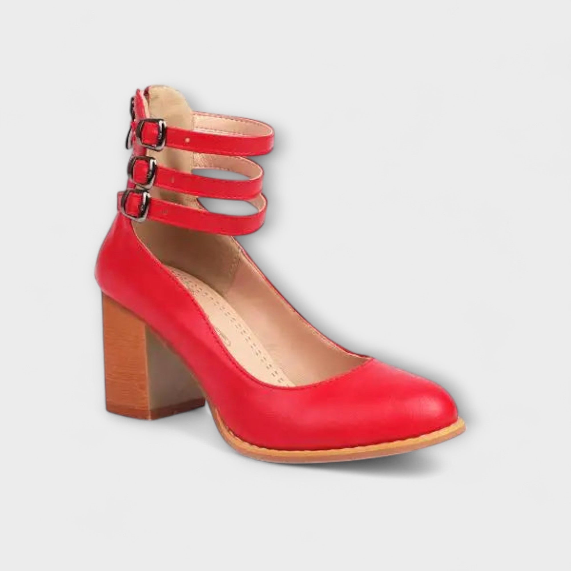 Greta | Décolleté con design con cinturino alla caviglia — 1