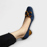 Esra | Scarpe con tacco con finitura comfort — 1