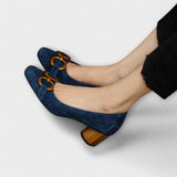 Esra | Scarpe con tacco con finitura comfort — 2