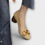 Esra | Scarpe con tacco con finitura comfort — 4