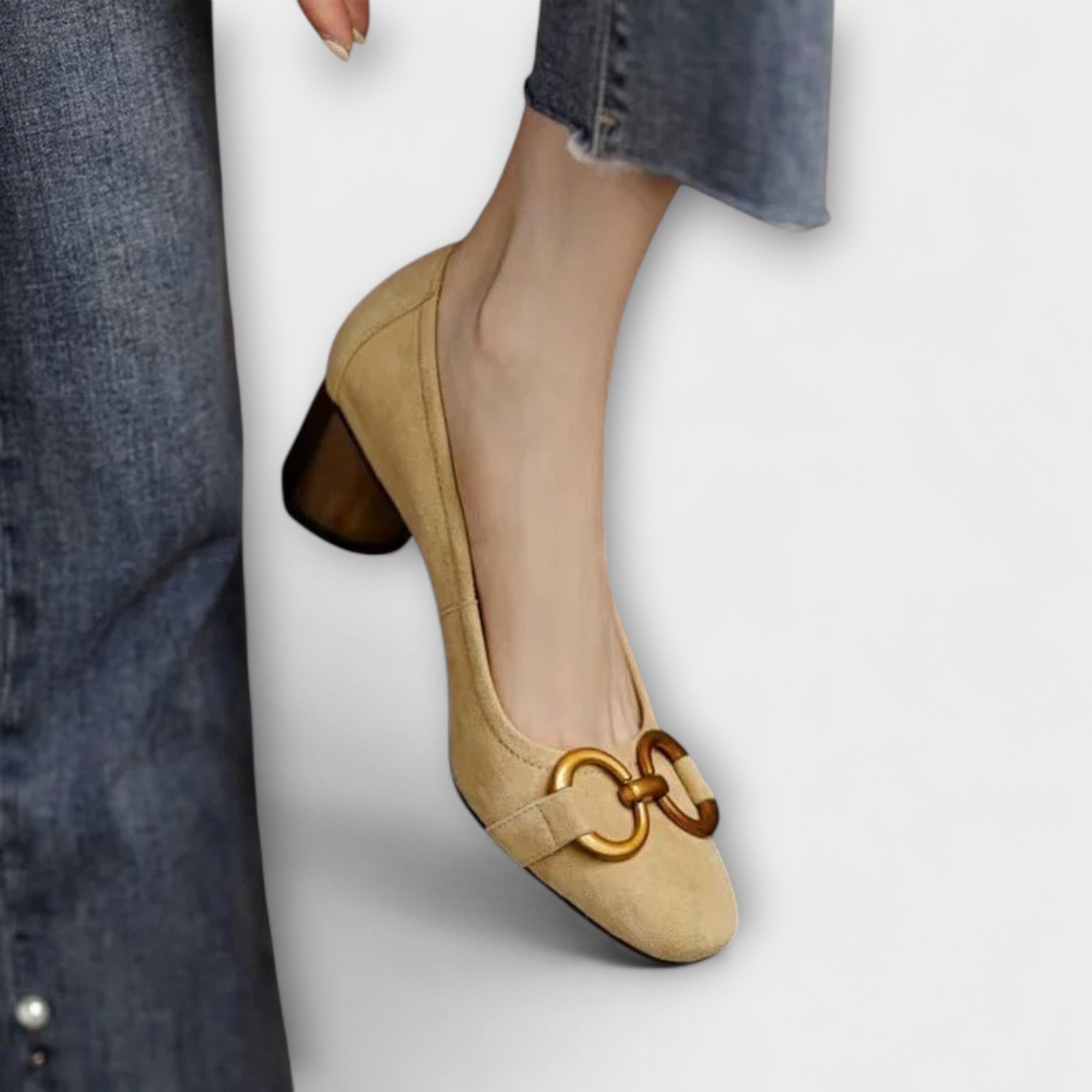 Esra | Scarpe con tacco con finitura comfort — 4