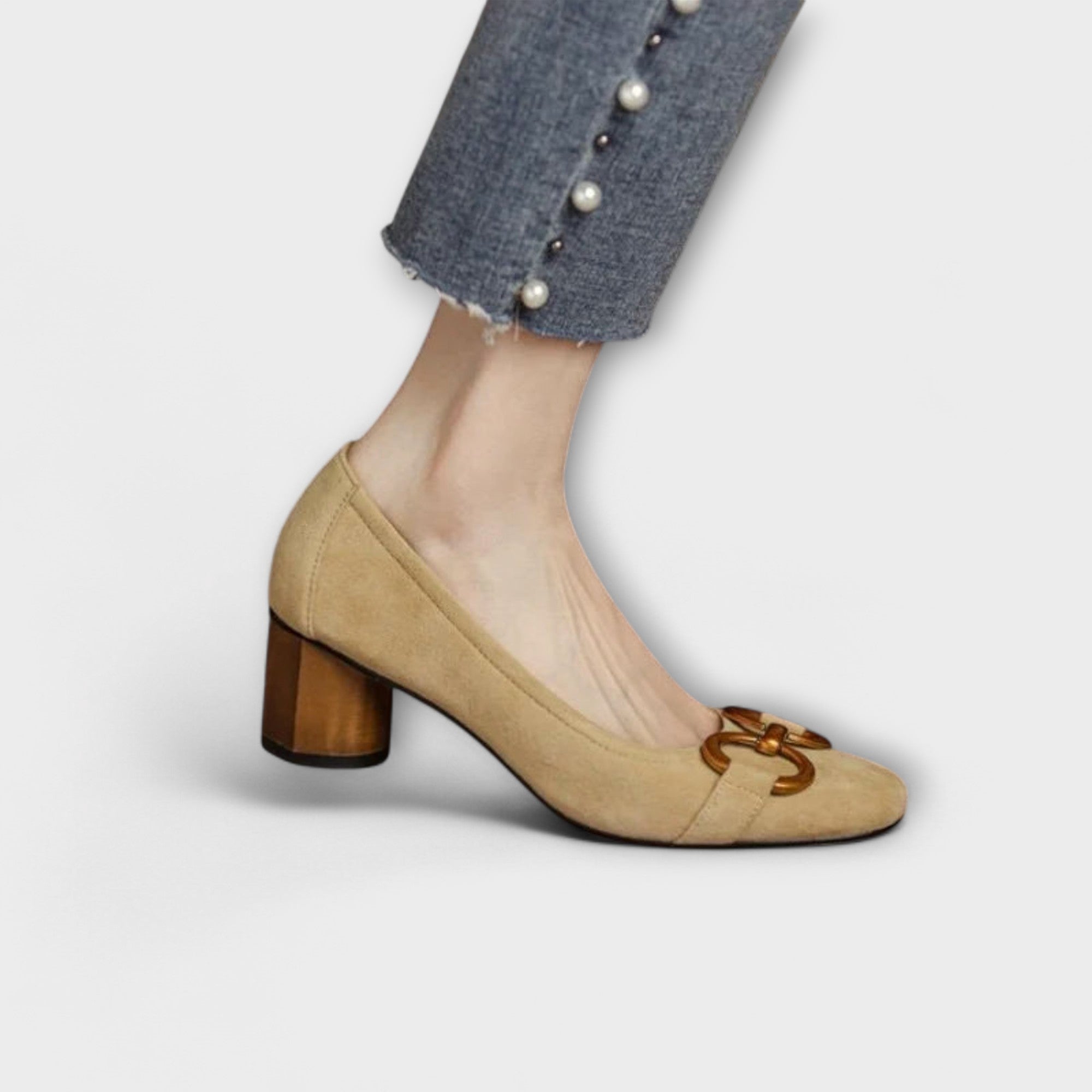 Esra | Scarpe con tacco con finitura comfort — 6
