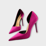 Angelika | Scarpe con tacco a spillo in velluto verde — 3