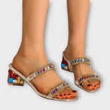 Frida | Sandali con plateau e tacco grosso — 1