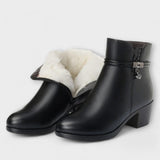 Frederike | Eleganti stivali invernali con cerniera — 2