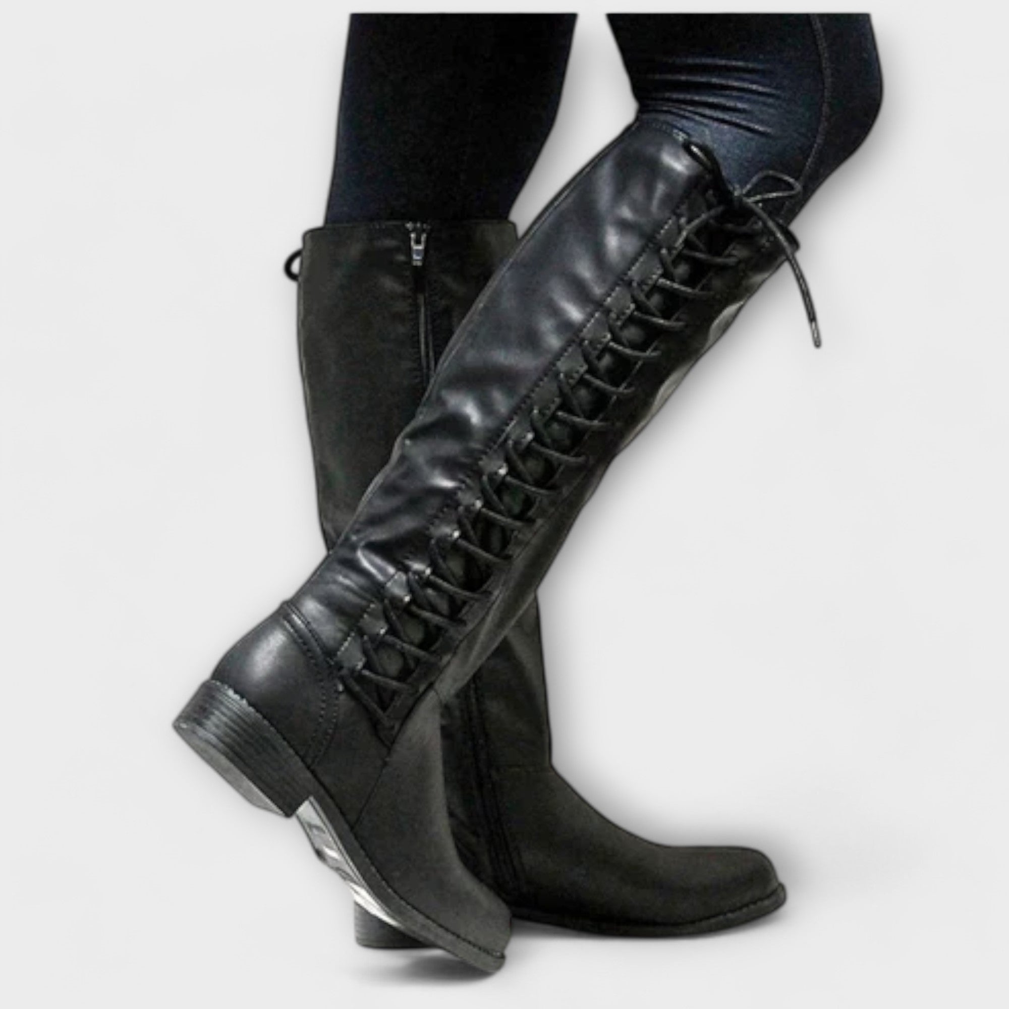 Dagmar | Eleganti stivali stringati — 1