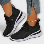Edeltraud | Sneakers ortopediche cangianti con strass — 2
