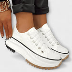 Christina | scarpe stringate con plateau alla moda — 4