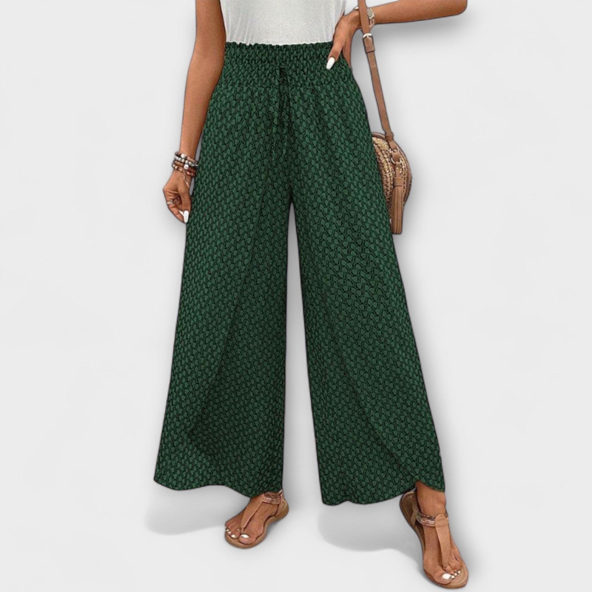 Monika | Pantaloni palazzo chic — 1