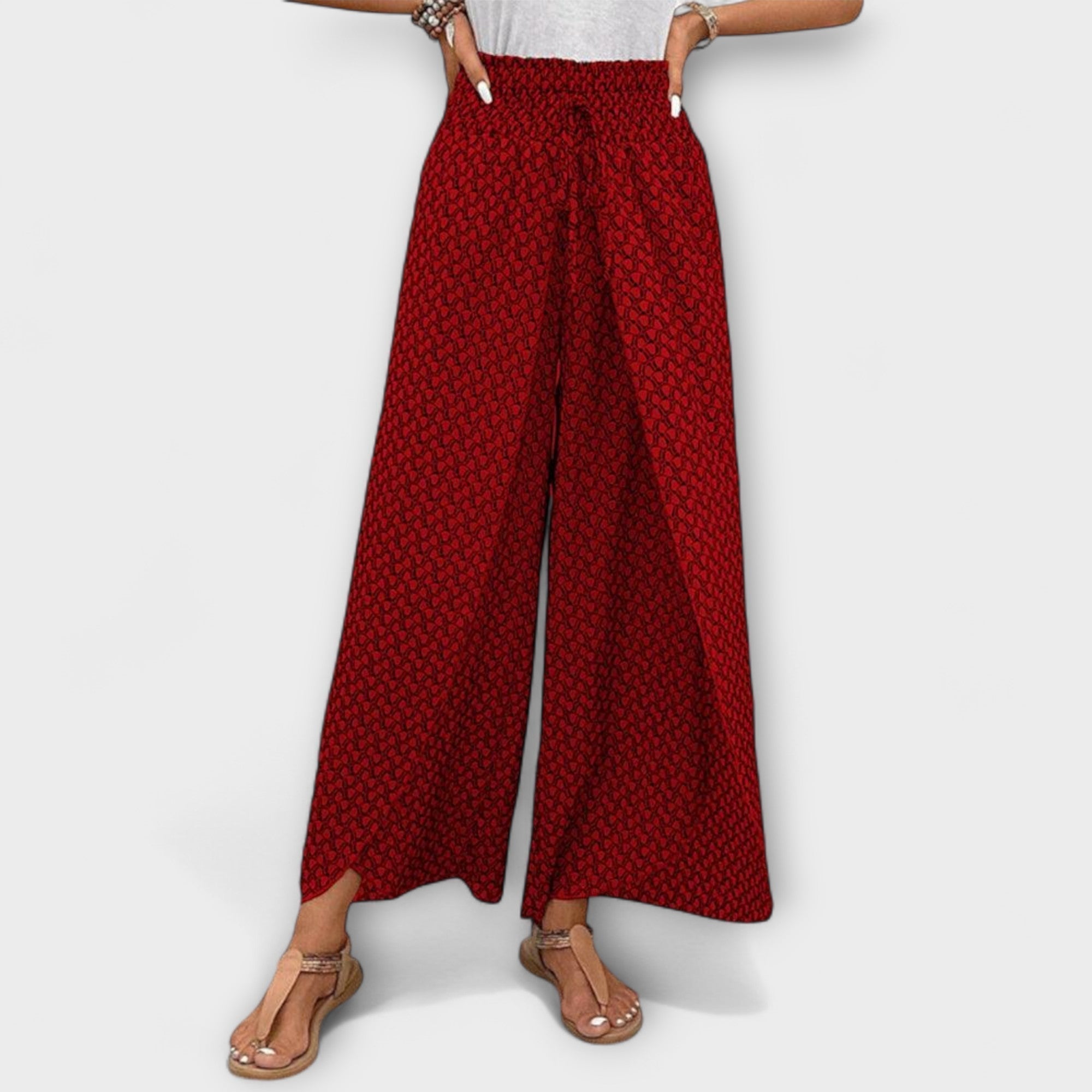 Monika | Pantaloni palazzo chic — 3