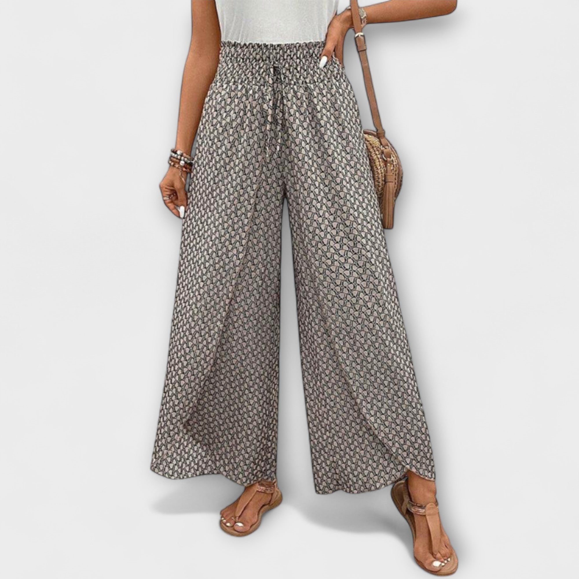 Monika | Pantaloni palazzo chic — 5