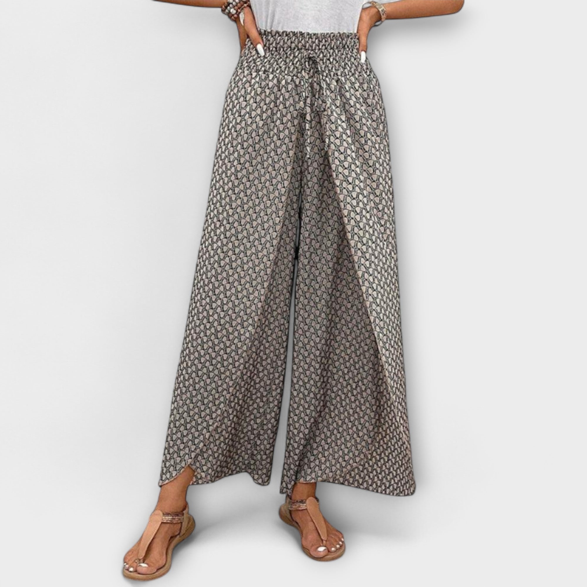 Monika | Pantaloni palazzo chic — 6