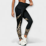 Pia | Pantaloni sportivi con stampa leopardata a vita alta — 3