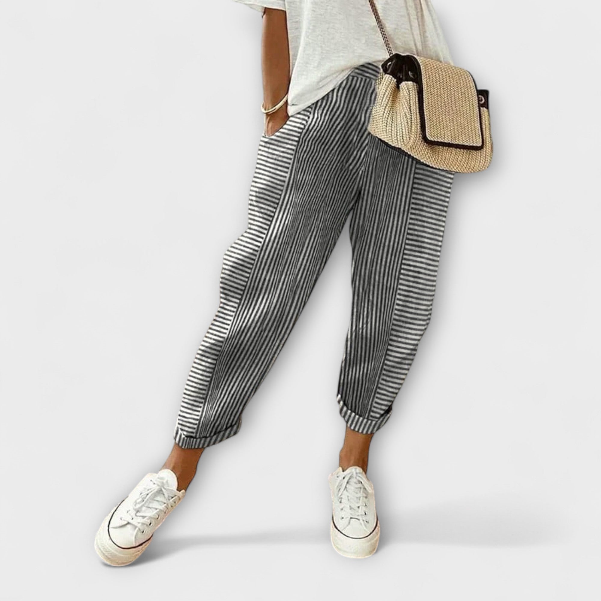Lisa | Comodi pantaloni a righe — 5