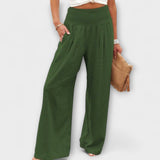 Larissa | Pantaloni casual larghi in lino — 5