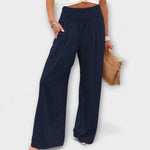 Larissa | Pantaloni casual larghi in lino — 6