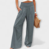 Larissa | Pantaloni casual larghi in lino — 7