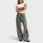 Christiane | Trixie Jeans in denim blu chiaro — 1