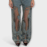 Christiane | Trixie Jeans in denim blu chiaro — 4