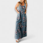 Reinhild | Salopette in denim dalla vestibilità comoda — 1